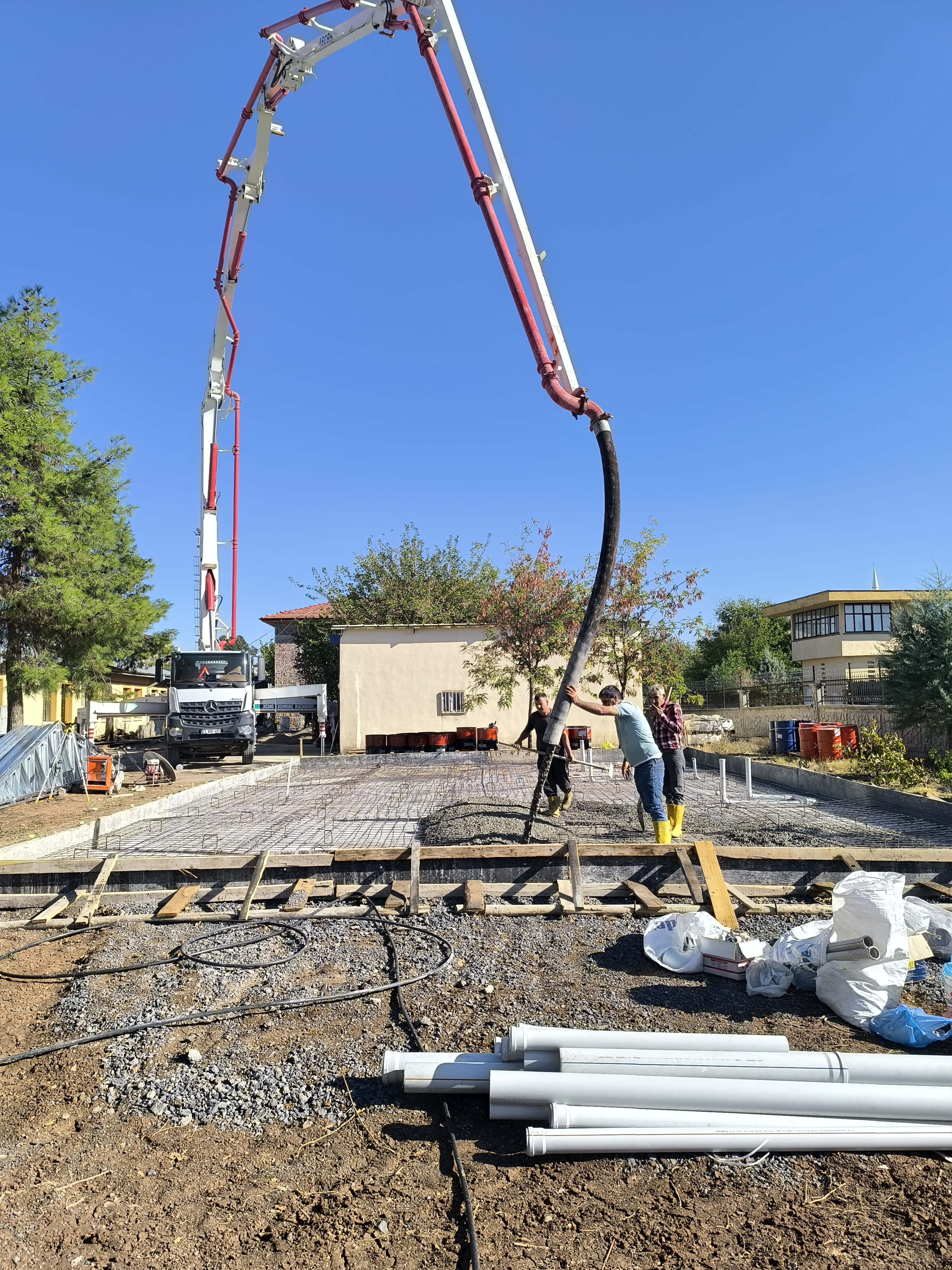 TCDD Diyarbakır Gar Binası Prefabrik Bina Yapım İşi